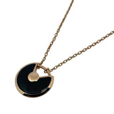 カルティエ Cartier アミュレット ドゥ カルティエ ネックレス XS 750PG/オニキス ジュエリー