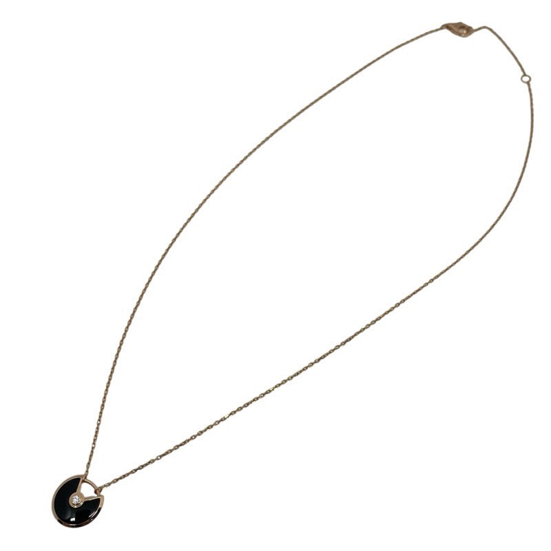 カルティエ Cartier アミュレット ドゥ カルティエ ネックレス XS 750PG/オニキス ジュエリー