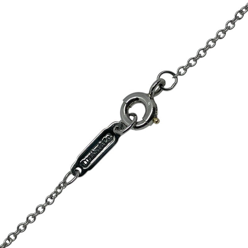 ティファニー TIFFANY＆CO ジャズグラジュエイテッドドロップネックレス pt900 ジュエリー