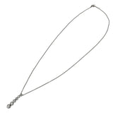 ティファニー TIFFANY＆CO ジャズグラジュエイテッドドロップネックレス pt900 ジュエリー