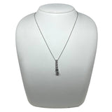 ティファニー TIFFANY＆CO ジャズグラジュエイテッドドロップネックレス pt900 ジュエリー