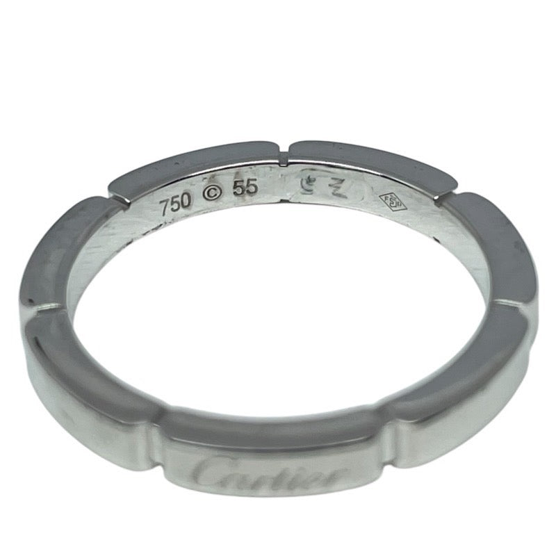 カルティエ Cartier マイヨンパンテールリング 750WG/セラミック ジュエリー