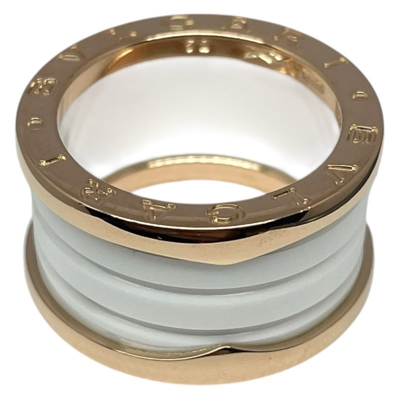 ブルガリ BVLGARI ビーゼロワンリング 4バンド (M) 750PG ジュエリー