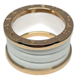 ブルガリ BVLGARI ビーゼロワンリング 4バンド (M) 750PG ジュエリー