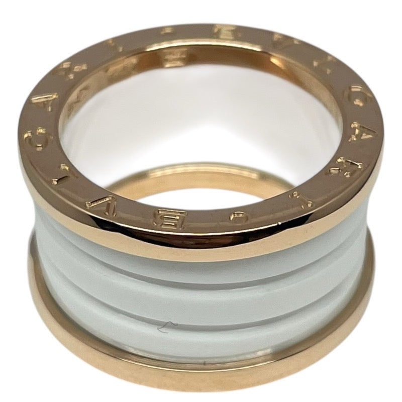 ブルガリ BVLGARI ビーゼロワンリング 4バンド (M) 750PG ジュエリー