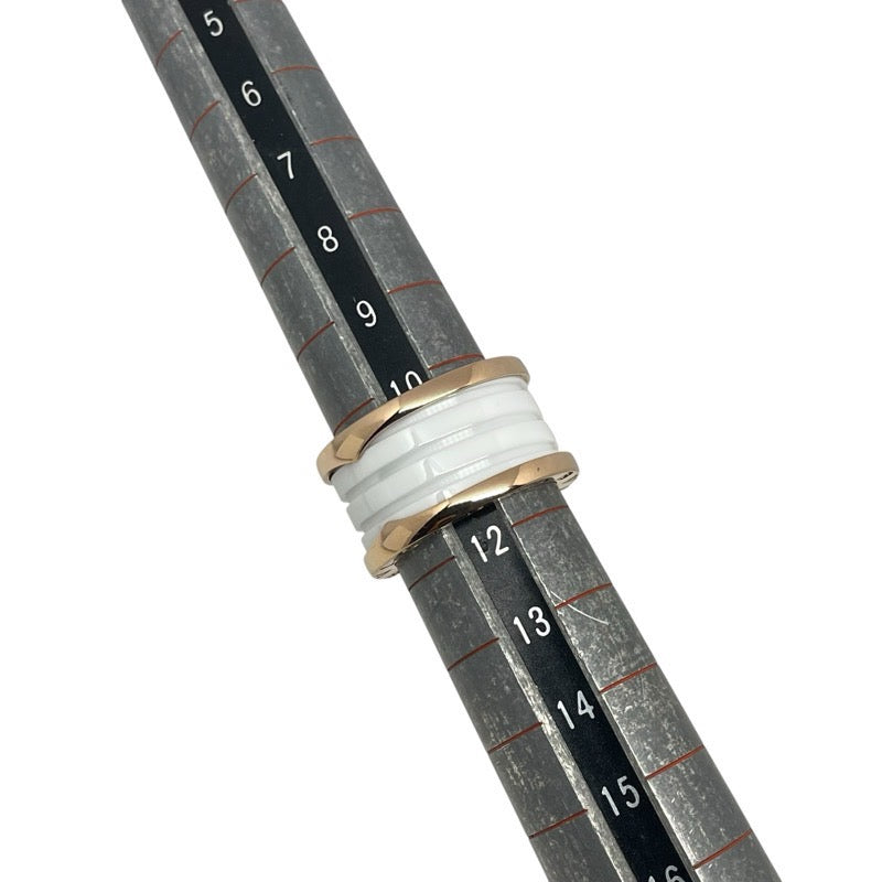 ブルガリ BVLGARI ビーゼロワンリング 4バンド (M) 750PG ジュエリー