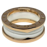 ブルガリ BVLGARI ビーゼロワンリング2バンド ピンクゴールド 750PG ジュエリー