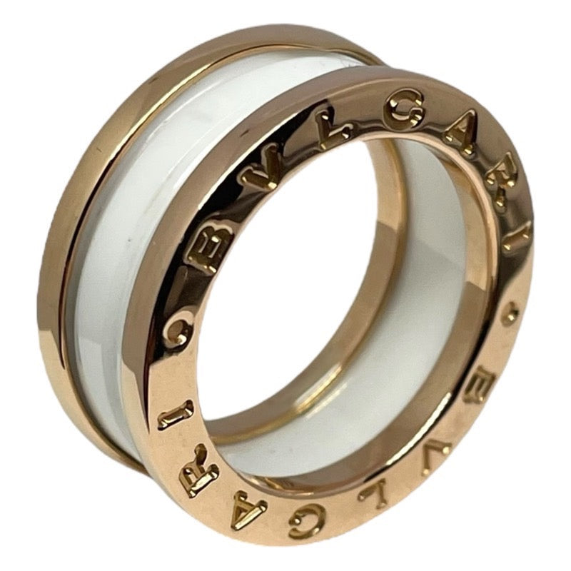 ブルガリ BVLGARI ビーゼロワンリング2バンド ピンクゴールド 750PG ジュエリー