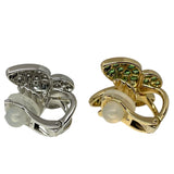 ヴァンクリーフ＆アーペル Van Cleef & Arpels ドゥパピヨンイヤリング イエローゴールド×ホワイトゴールド 750YG/WG ジュエリー