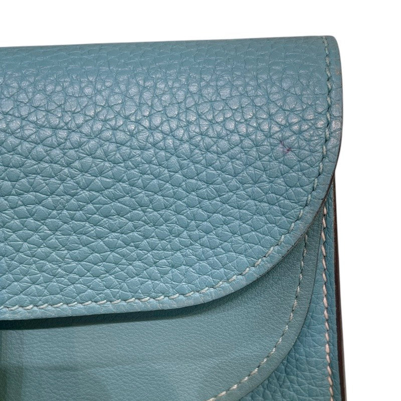 エルメス HERMES アルザン31 C刻 ブルーサフィール ゴールド金具 トリヨン レディース ショルダーバッグ HERMES（エルメス） アルザン 31 C刻印 ブルーアガット シルバー金具
