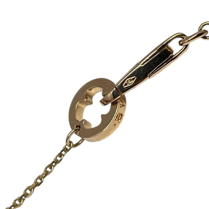 ブルガリ BVLGARI フィオレヴァー1Pダイヤネックレス ゴールド Au750 ジュエリー