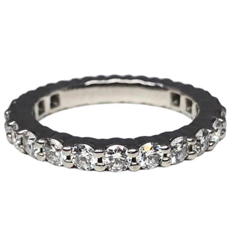 ハリーウィンストン HARRY WINSTON ラウンドカットプロング セット ダイヤリング Pt950 ジュエリー