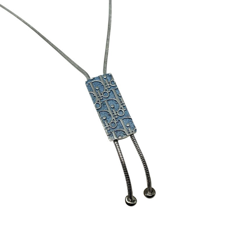 Dior ディオール トロッター プレート ネックレス ・ブルー Christian Diorクリスチャンディオール トロッターネックレス ブルー