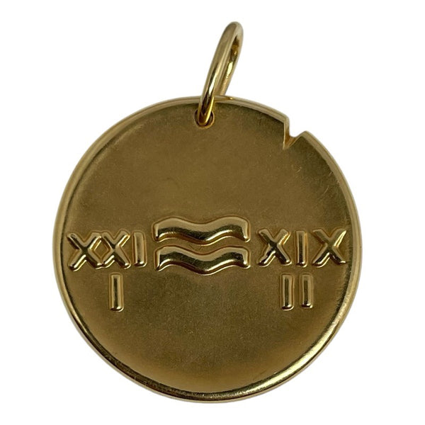 ヴァンクリーフ＆アーペル Van Cleef & Arpels ソディアックメダル水瓶座 750 ジュエリー