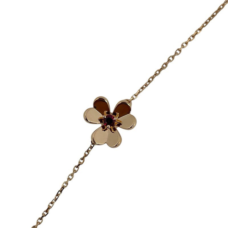 ヴァンクリーフ＆アーペル Van Cleef & Arpels フリヴォルミニ 1P ルビーブレス ピンクゴールド 750PG/ルビー ジュエリー