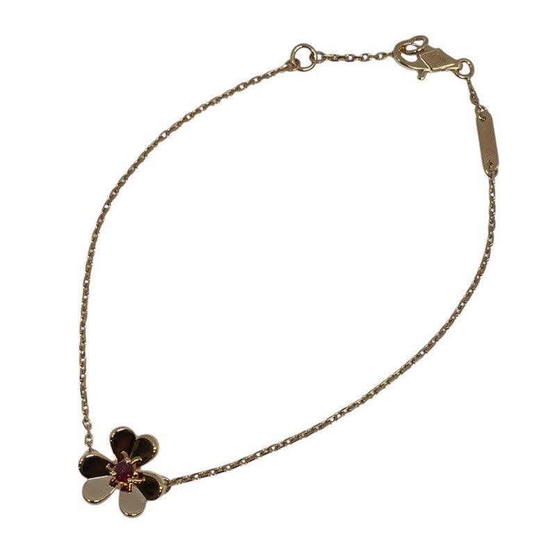ヴァンクリーフ＆アーペル Van Cleef & Arpels フリヴォルミニ 1P ルビーブレス ピンクゴールド 750PG/ルビー ジュエリー