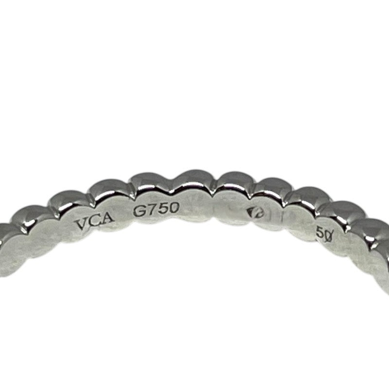 ヴァンクリーフ＆アーペル Van Cleef & Arpels ペルレ スモールリング ホワイトゴールド 750WG ジュエリー