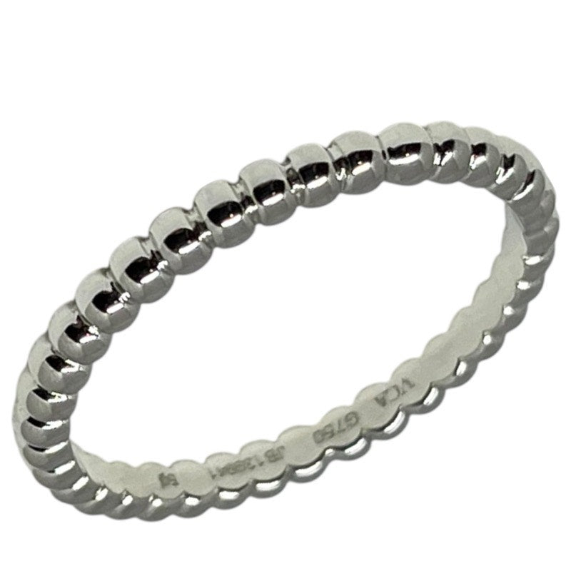 ヴァンクリーフ＆アーペル Van Cleef & Arpels ペルレ スモールリング ホワイトゴールド 750WG ジュエリー