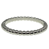 ヴァンクリーフ＆アーペル Van Cleef & Arpels ペルレ スモールリング ホワイトゴールド 750WG ジュエリー