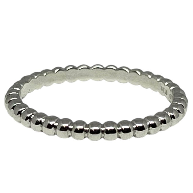 ヴァンクリーフ＆アーペル Van Cleef & Arpels ペルレ スモールリング ホワイトゴールド 750WG ジュエリー