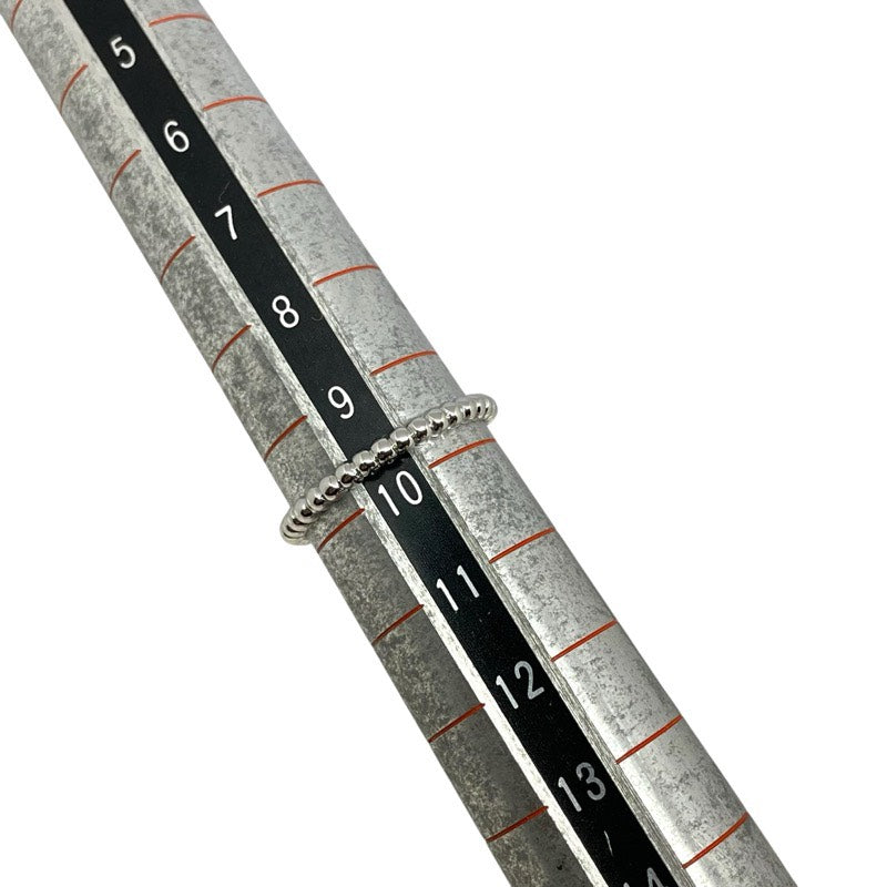 ヴァンクリーフ＆アーペル Van Cleef & Arpels ペルレ スモールリング ホワイトゴールド 750WG ジュエリー