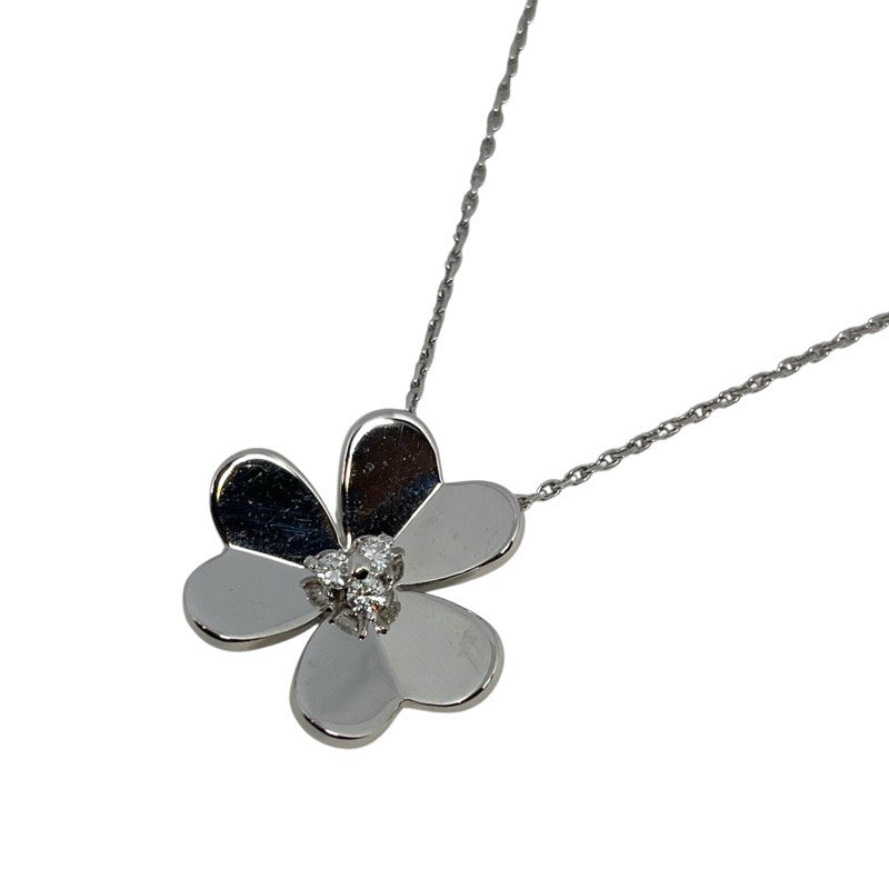 ヴァンクリーフ＆アーペル Van Cleef & Arpels フリヴォルダイヤネックレス ラージ ホワイトゴールド 750WG ジュエリー