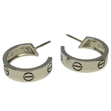 カルティエ Cartier ラブフープピアス ホワイトゴールド 750WG ジュエリー