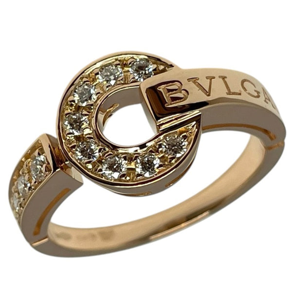 ブルガリ BVLGARI ブルガリブルガリダイヤリング ピンクゴールド 750PG/ダイヤモンド ジュエリー