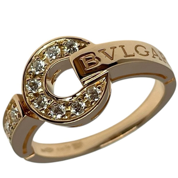 ブルガリ BVLGARI ブルガリブルガリダイヤリング ピンクゴールド 750PG/ダイヤモンド ジュエリー