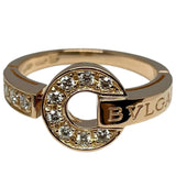 ブルガリ BVLGARI ブルガリブルガリダイヤリング ピンクゴールド 750PG/ダイヤモンド ジュエリー
