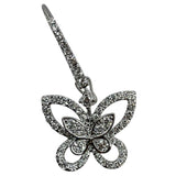 グラフ GRAFF バタフライシルエットドロップピアス ホワイトゴールド 750WG ジュエリー