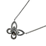 グラフ GRAFF バタフライシルエットネックレス ミニ ホワイトゴールド ジュエリー