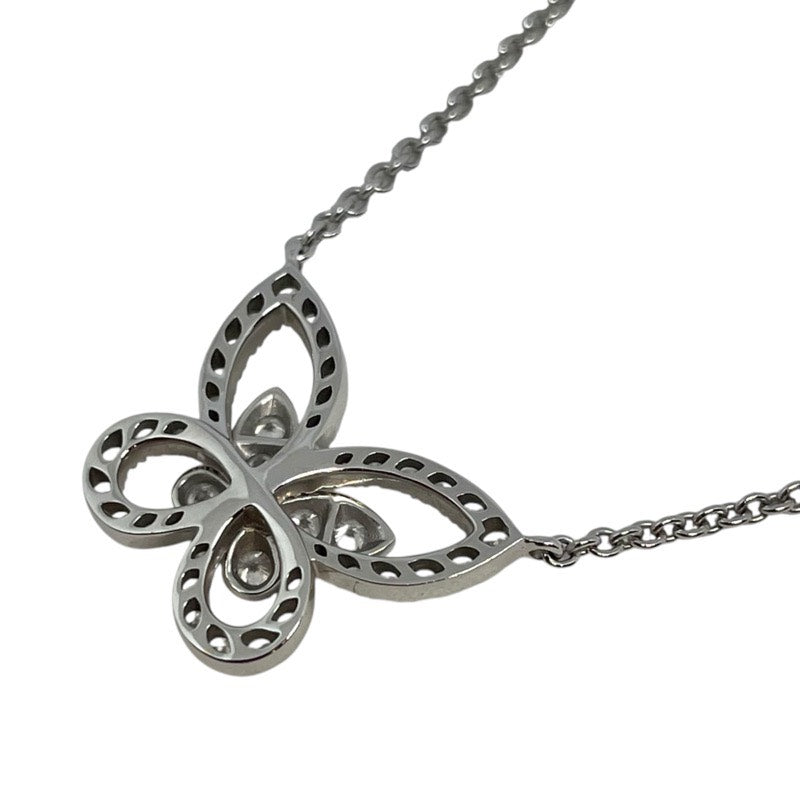 グラフ GRAFF バタフライシルエットネックレス ミニ ホワイトゴールド ジュエリー