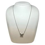 グラフ GRAFF バタフライシルエットネックレス ミニ ホワイトゴールド ジュエリー