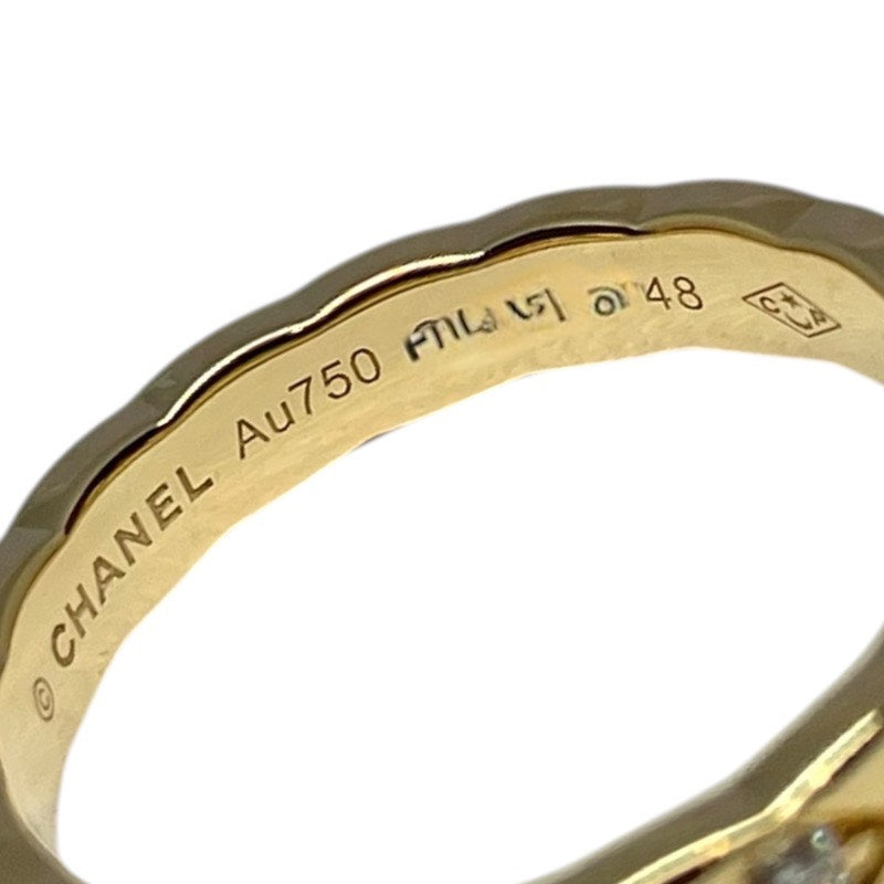 シャネル CHANEL ココクラッシュダイヤリング イエローゴールド 18Kイエローゴールド/ダイヤモンド ジュエリー