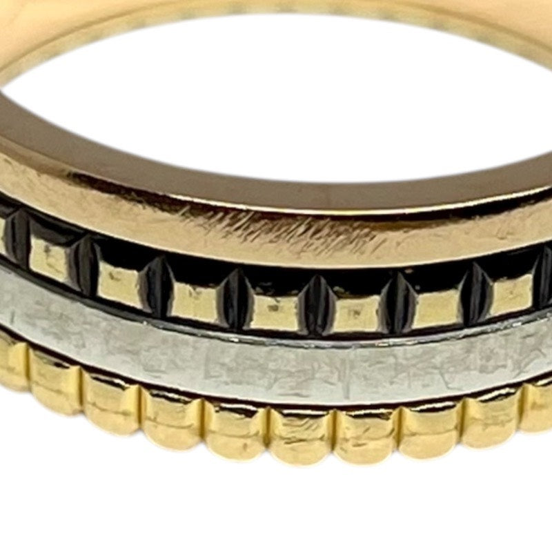 ブシュロン BOUCHERON キャトルクラシックリング スモール K18WG/K18YG/K18PG/ブラウンPVD ジュエリー