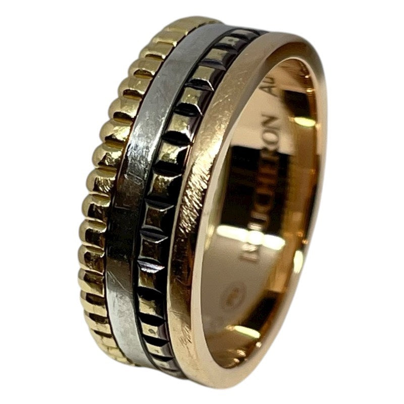 ブシュロン BOUCHERON キャトルクラシックリング スモール K18WG/K18YG/K18PG/ブラウンPVD ジュエリー