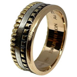 ブシュロン BOUCHERON キャトルクラシックリング スモール K18WG/K18YG/K18PG/ブラウンPVD ジュエリー