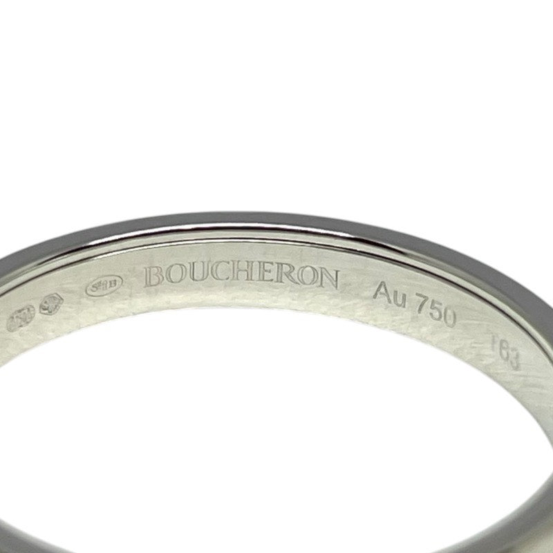 ブシュロン BOUCHERON キャトルクラシックリング ハーフ ホワイトゴールド K18ホワイトゴールド/ブラックPVD ジュエリー