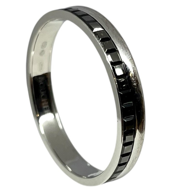 ブシュロン BOUCHERON キャトルクラシックリング ハーフ ホワイトゴールド K18ホワイトゴールド/ブラックPVD ジュエリー