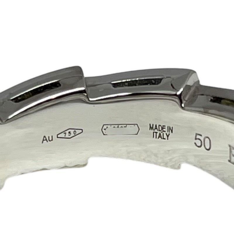 ブルガリ BVLGARI セルペンティヴァイパー ダイヤリング ホワイトゴールド 750WG/MOP ジュエリー