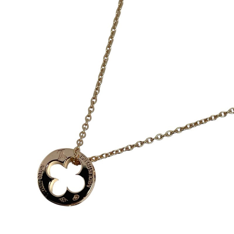 ルイ・ヴィトン LOUIS VUITTON パンダンティフ アンプラント ネックレス ピンクゴールド 750PG ジュエリー