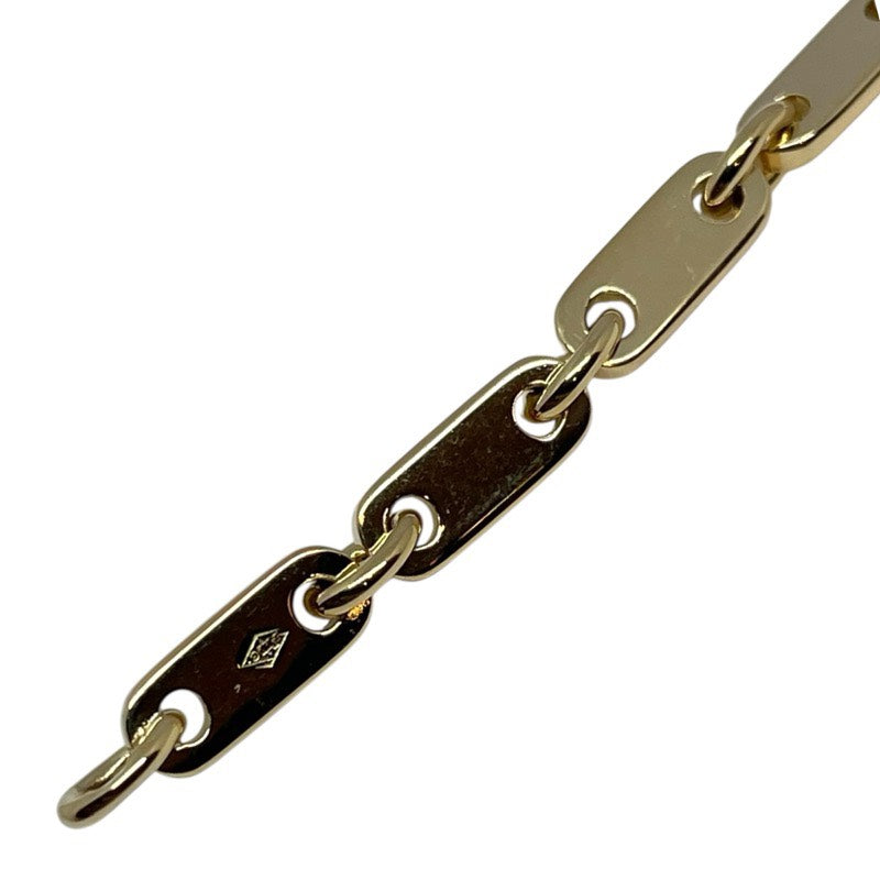 カルティエ Cartier フィガロ ブレスレット 19.5cm イエローゴールド 750YG ジュエリー