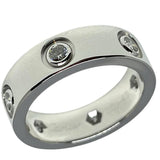 カルティエ Cartier ラブリング8Pダイヤ ホワイトゴールド 750WG ジュエリー