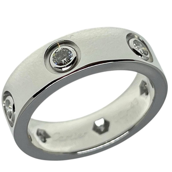 カルティエ Cartier ラブリング8Pダイヤ ホワイトゴールド 750WG ジュエリー