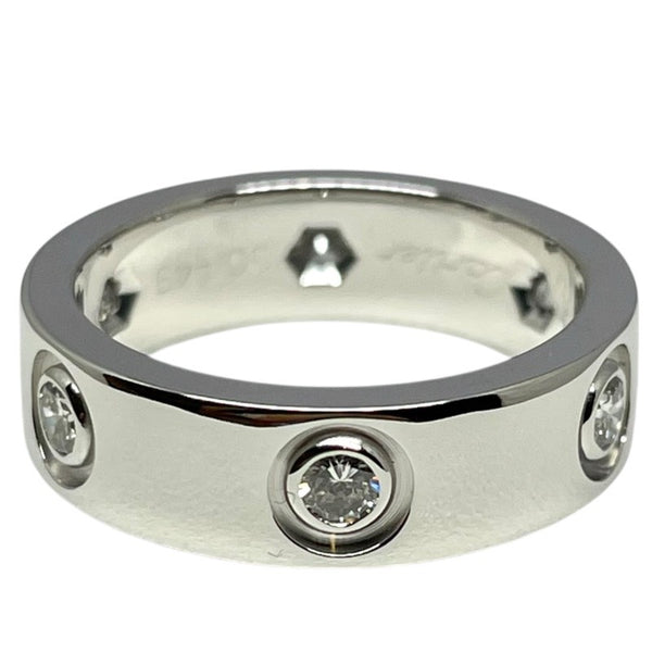 カルティエ Cartier ラブリング8Pダイヤ ホワイトゴールド 750WG ジュエリー
