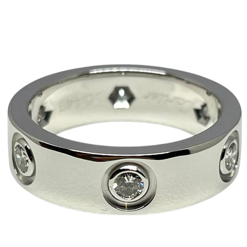 カルティエ Cartier ラブリング8Pダイヤ ホワイトゴールド 750WG ジュエリー