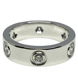 カルティエ Cartier ラブリング8Pダイヤ ホワイトゴールド 750WG ジュエリー