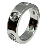 カルティエ Cartier ラブリング8Pダイヤ ホワイトゴールド 750WG ジュエリー