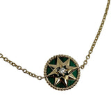 クリスチャン・ディオール Christian Dior ローズ・デヴァン ブレス イエローゴールド 750YG/マラカイト ジュエリー